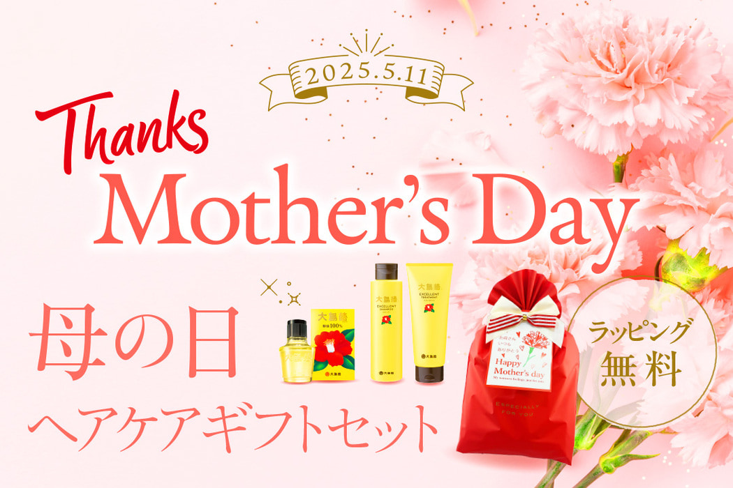 母の日ヘアケアギフトセット　ラッピング無料