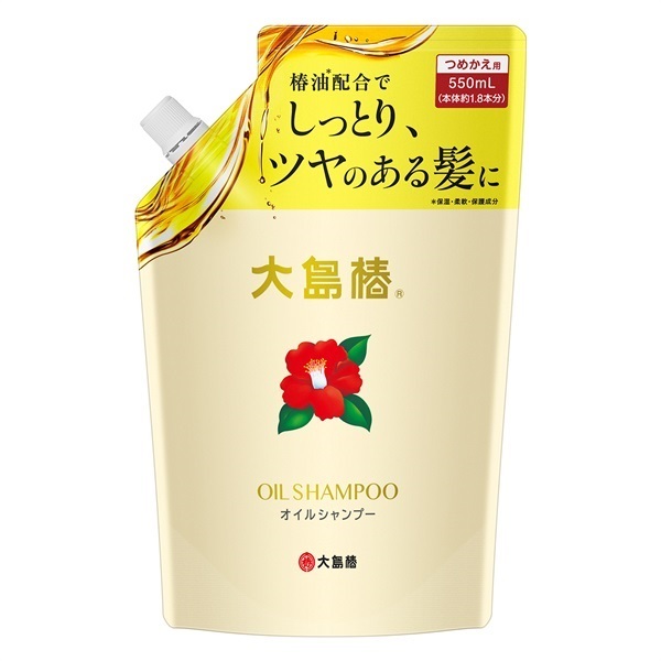 大島椿 オイルシャンプー つめかえ用
