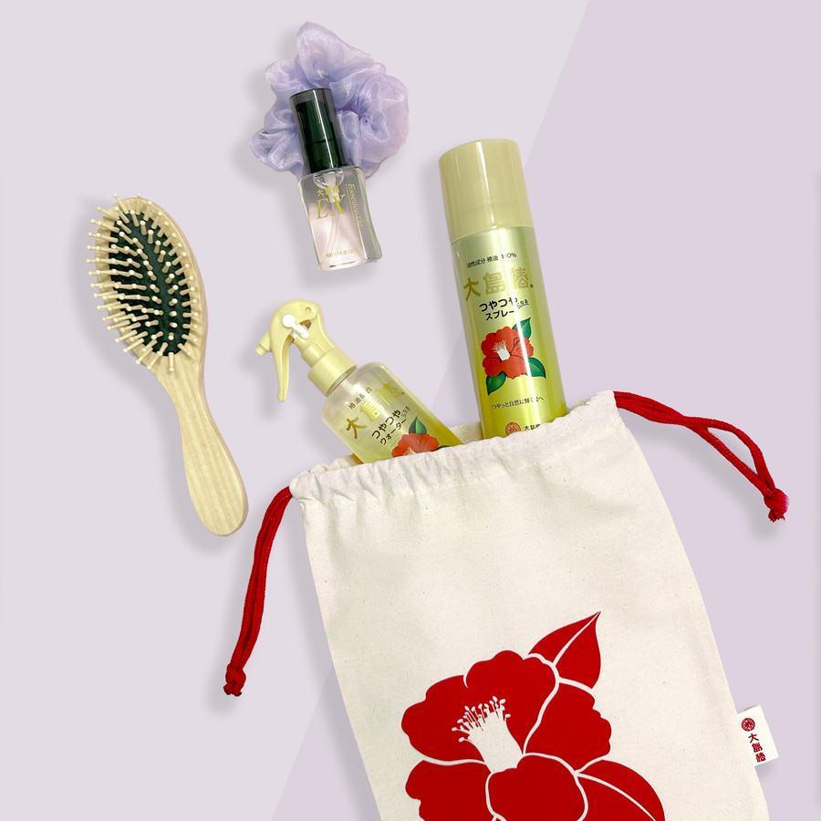 旅行時のヘアケア入れに