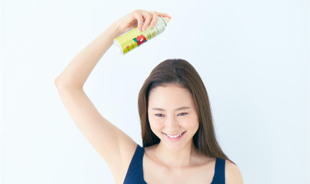 スタイリングの様子